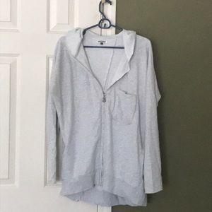 Quiksilver Grey ZIP Hoodie